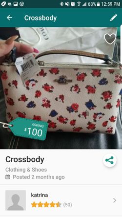 Brand new coach crossbody