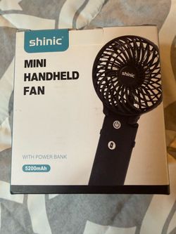 Mini handheld fan