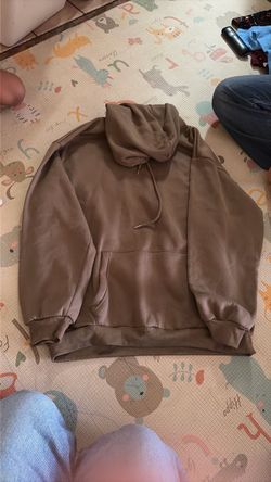 Brown hoodie