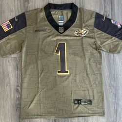 Philadelphia Eagles Jalen Hurts Salute To Service Jersey 