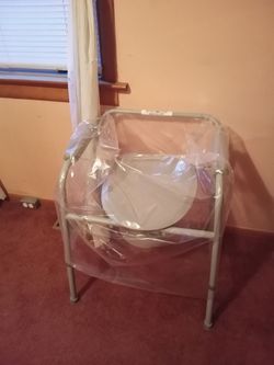 Medical Steel Bedside Commode