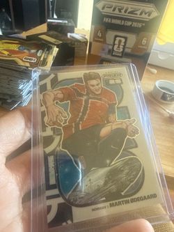 2026 Panini Prizm FIFA World Cup Manga Insert Martin Odegaard Norway No. 20