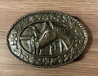 Horse Belt Buckle