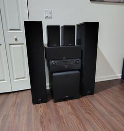 5.1 Home Theatre System (Denon Klipsch, Polk Audio, Def Tech)
