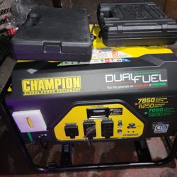 Duel Fuel Portable Generator