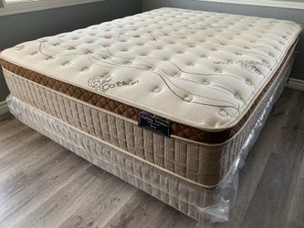 King organic cloud edition Europillow top 12inch matres!!