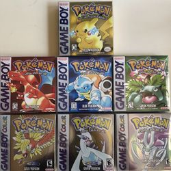 Pokémon Games For Gameboy