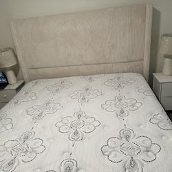 King Mattress with bed frame