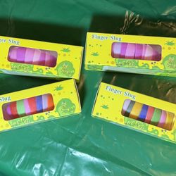 KiddiTouch 4 Pcs Slug Sensory Toys for Kids with Autism, Fidget Toy for Autistic Kids & Adults, 3D Articulated Slugs And for everybody!