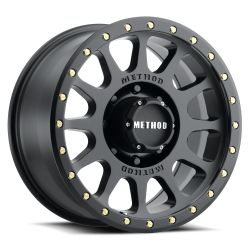 Method Race MR305 17X8.5 8X6.5 8X165.1 0mm Matte Black Wheels 