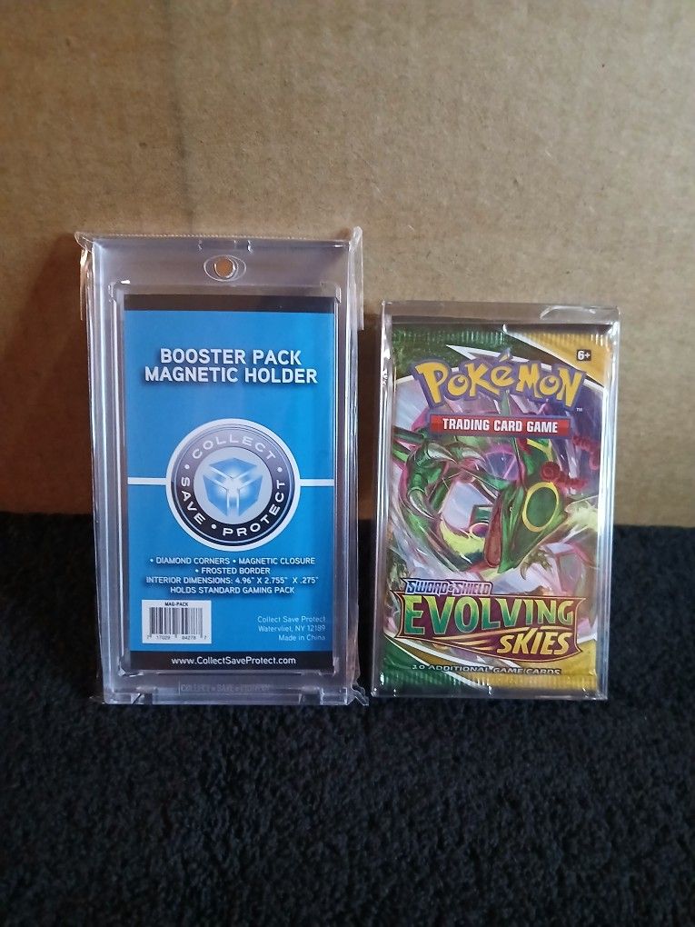 Pokémon Tcg Sword & Shield: Evolving Skies Booster Pack + 5