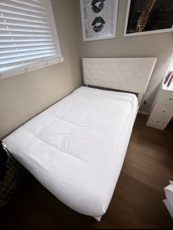 Full Mattress and bed frame