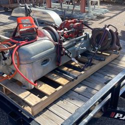 Pipe Threading Set Up 1/2” To 4”