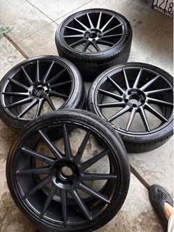 Mercedes Benz wheels / staggers no cracks no bends