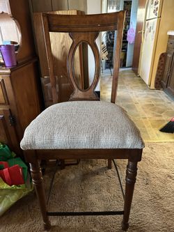 Wood Chair - Hip Replacement Chair