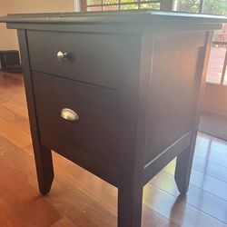 Bedside Table With Ample Storage