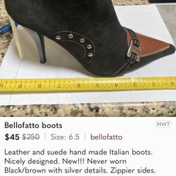 Women Boots New Real Leather And Suede 