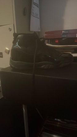Air Jordan 11 Black High-Top Sneakers