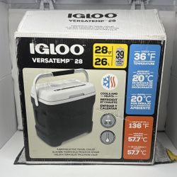 Igloo Versatemp 28qt Portable Thermoelectric Cooler Gray