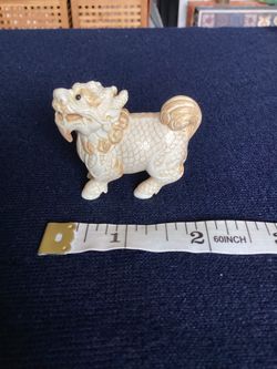 Japanese dragon lion netsuke