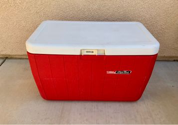 COLEMAN, VINTAGE, 48 QT COOLER