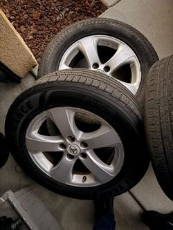 Wheels for sienna 17"