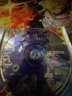 Marvel vs Capcom Sega Dreamcast