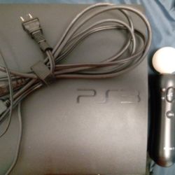 PS3 Console And Ps3-ps4 Motion Controllers 