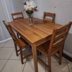 Hermoso 💚 Comedor 4 Sillas 