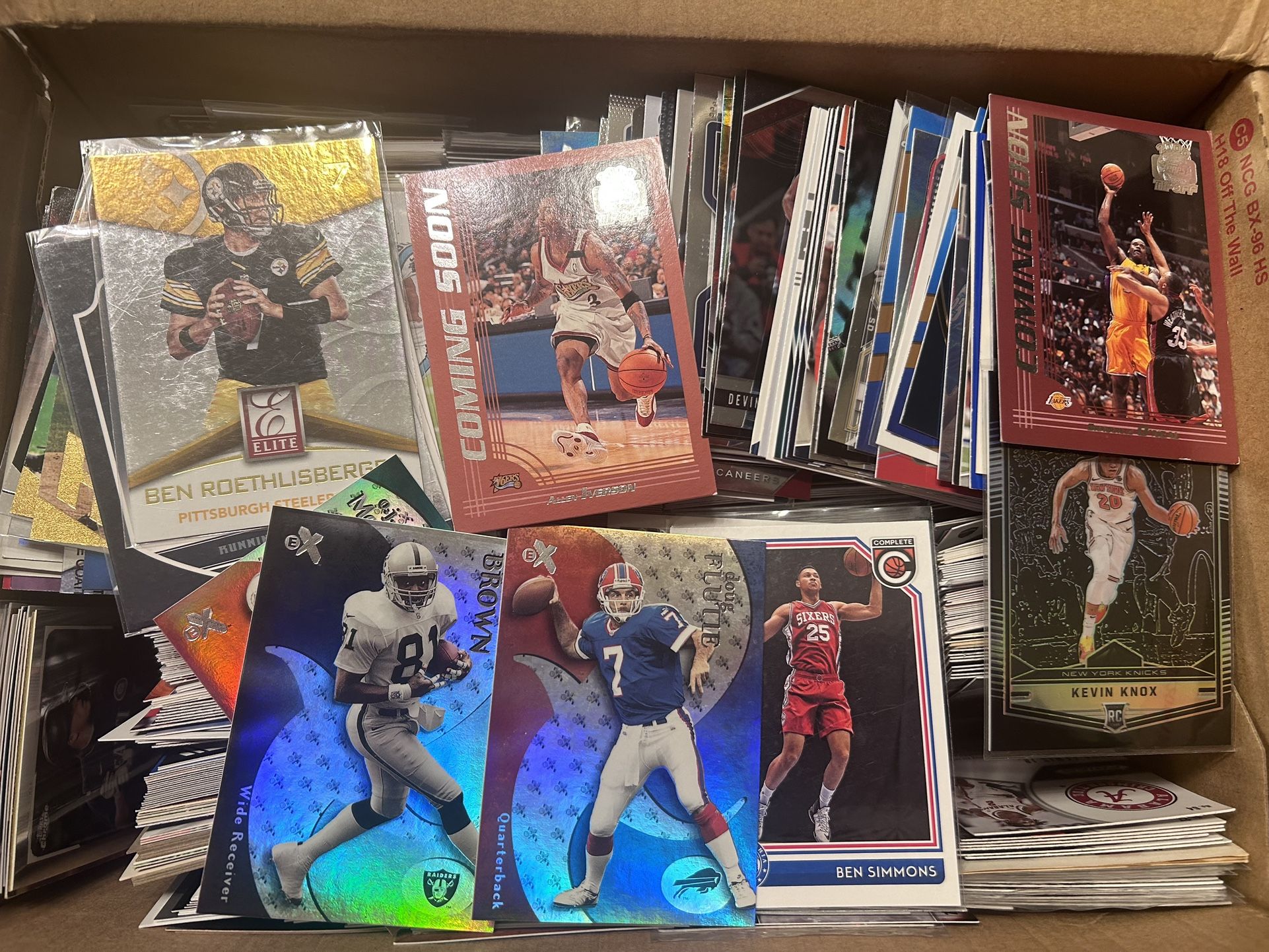 Box Of Sports Cards