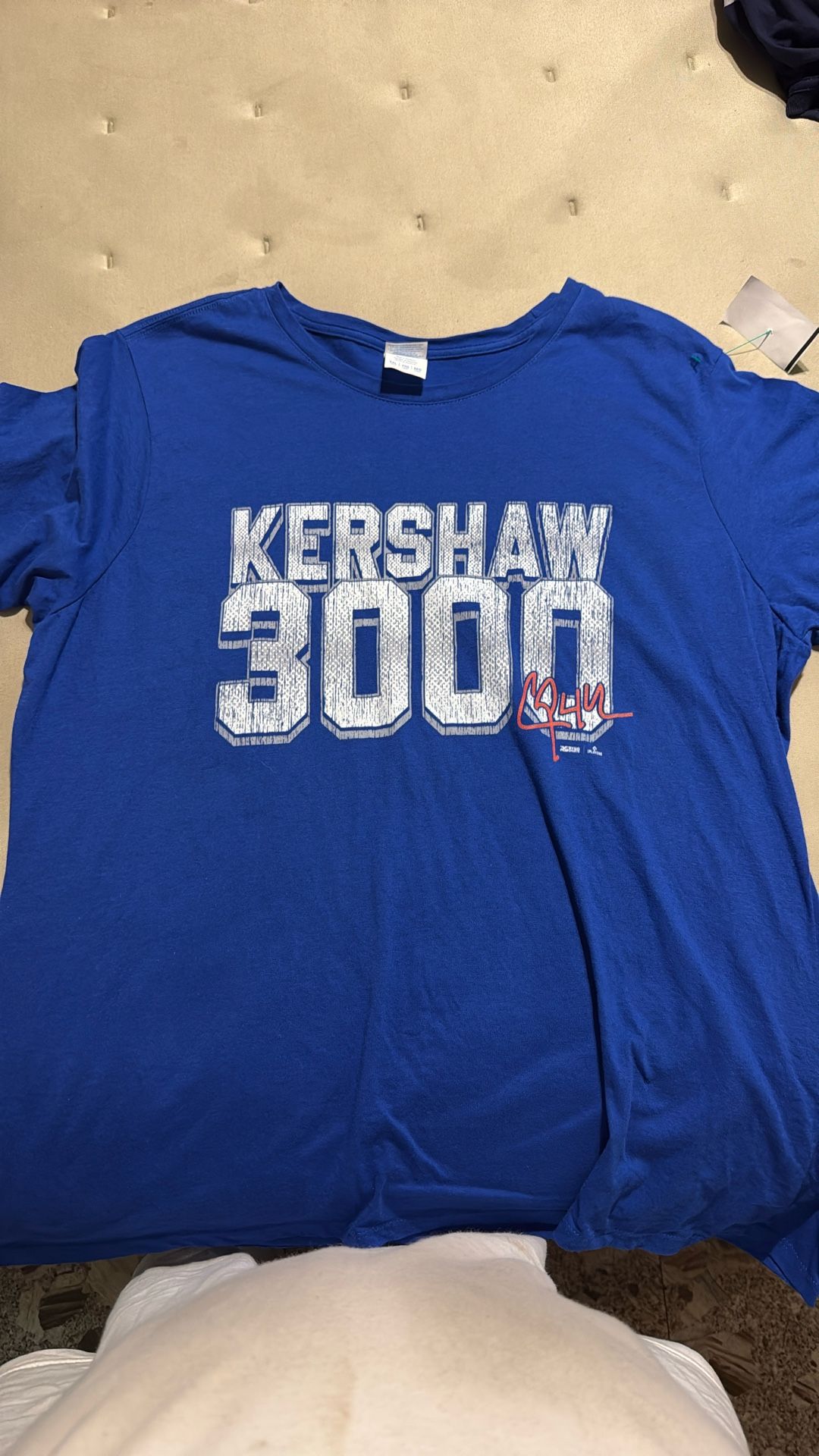 Clayton Kershaw 3,000 Strikeouts T-Shirt