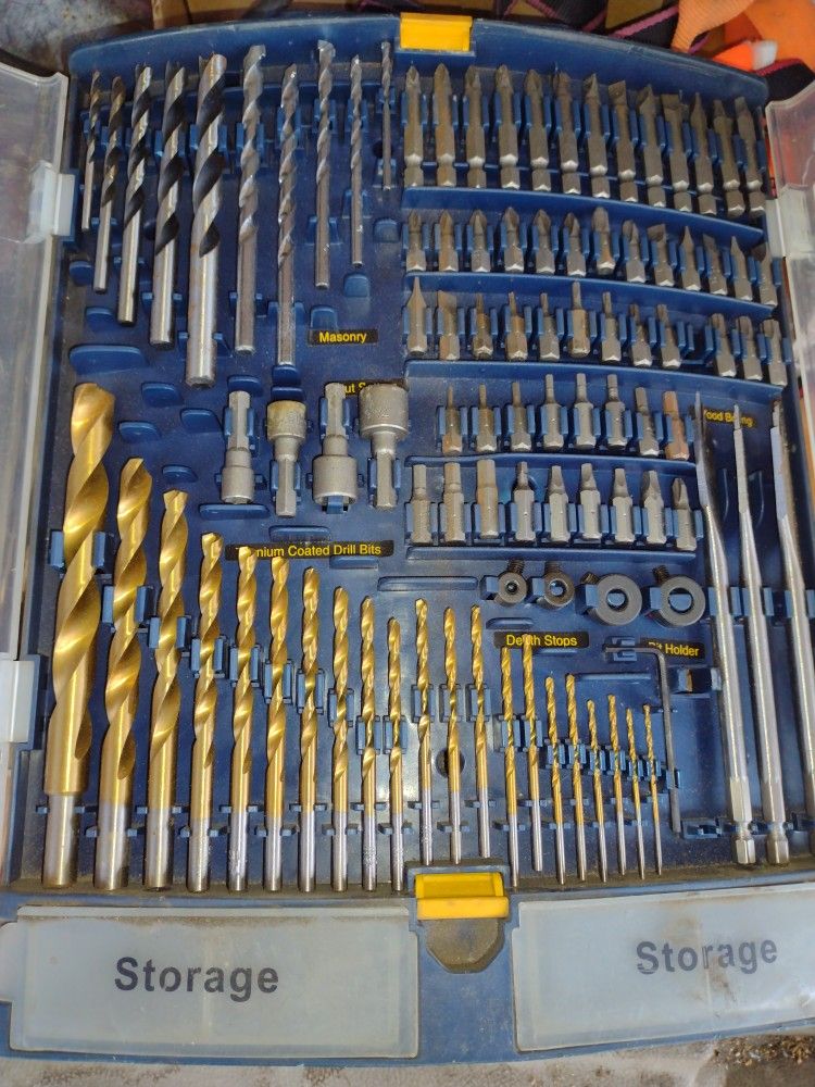 100 Piece Drill Bit S Sockets Etc