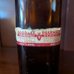 Goodale Pharmacy Bottle 