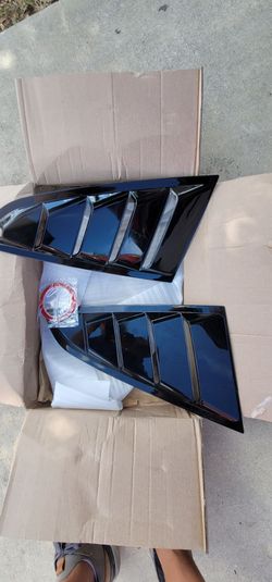 CRMDF Side Window Louver for Ford Mustang 2024 2025