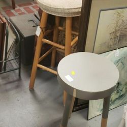 Stools $19-$25 Ea