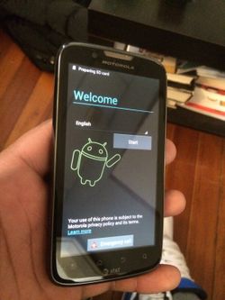 Motorola atrix 2 android