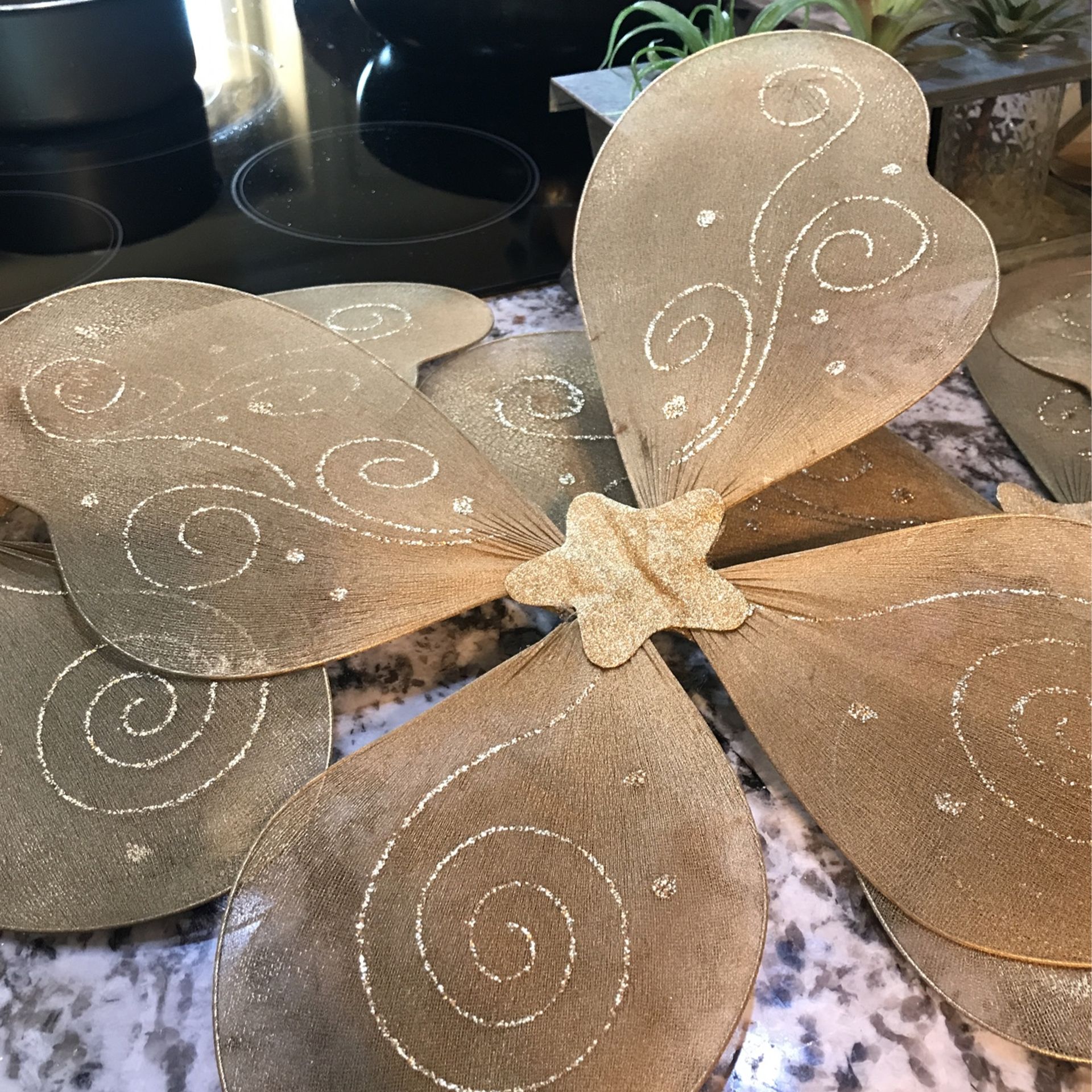 6 LG Butterflies Decor