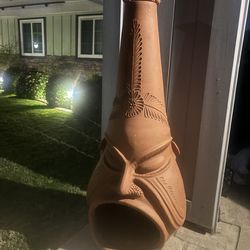 Terracotta Outdoor Firepit