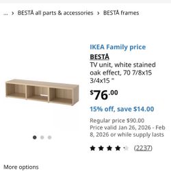 IKEA BESTÅ TV Stand