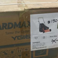 YardMax 21in Gas Walk Behind Lawn Mower