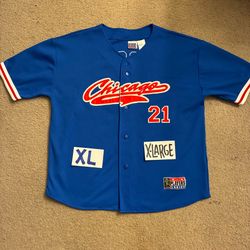 vintage 1990s Sport Attack Sammy Sosa Chicago Cubs replica jersey