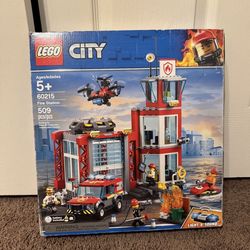 LEGO City Fire Station Fire Rescue Tower Building Set