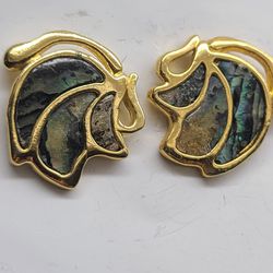 IRIDESCENT ABALONE SHELL FLORAL