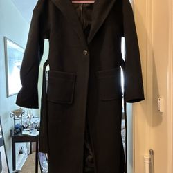 Black Winter Coat-Size Medium 