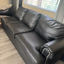 Black Couches