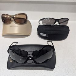 Trio of sunglasses