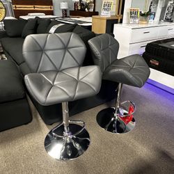 Beautiful Gray Barstools! $199 For Two!🩶📦