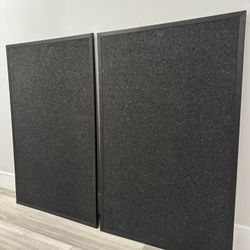 Black Bulletin Boards – Set of 2 (22” x 35” each)