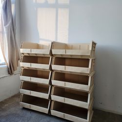 Plastic Stacking Bins