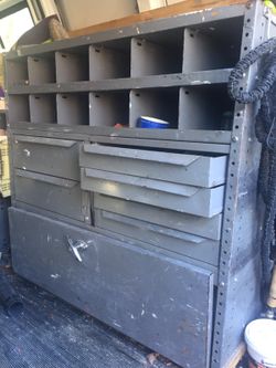 Metal cabinet 35" by 46"